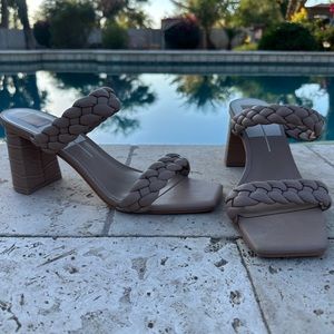 Tan Dolce Vita Rope Tie Heals